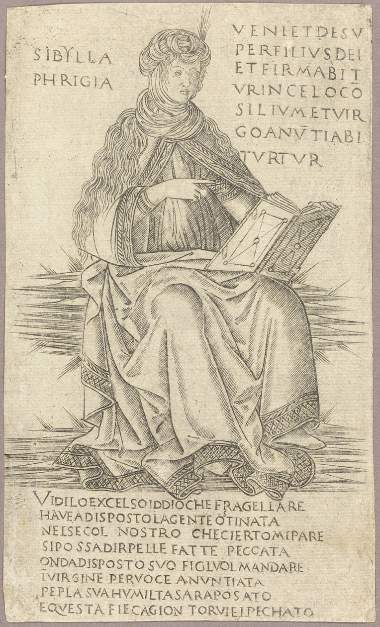 Den frygiske sibylle af Francesco Rosselli