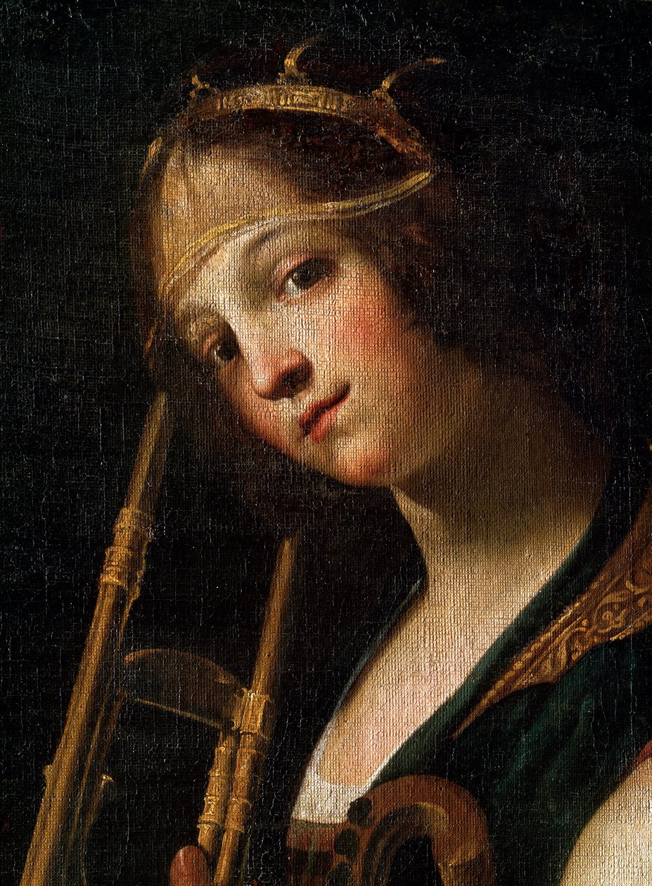 Koncertdetalje, slutningen af det 16. eller begyndelsen af det 17. århundrede af Francesco Rustici