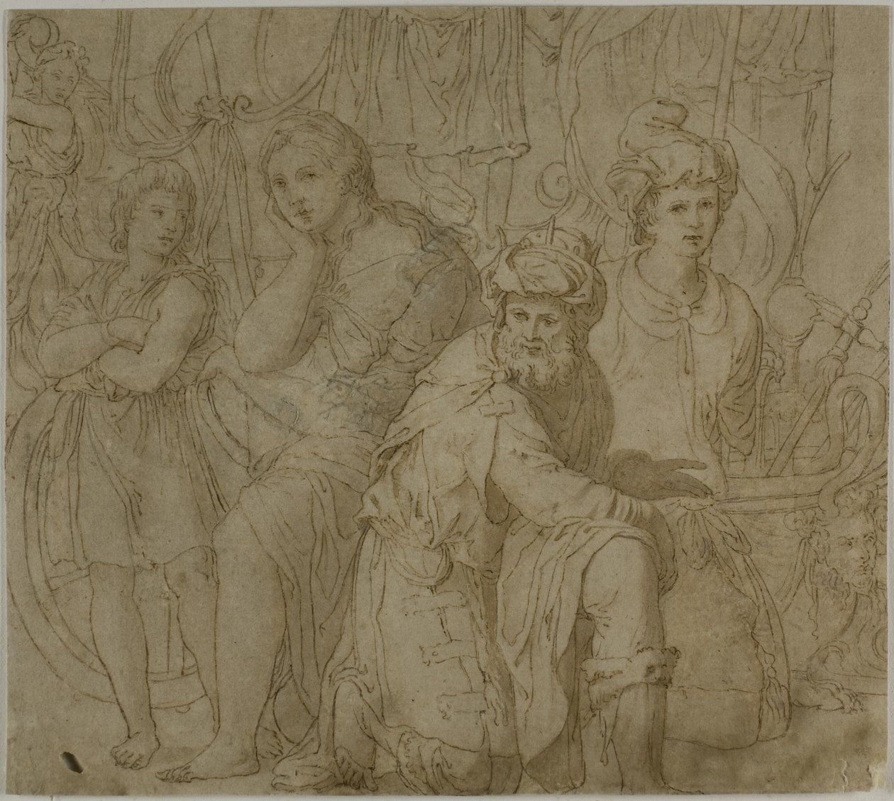 Del af The Truimph and Exploits of Furius Camillus af Francesco Salviati