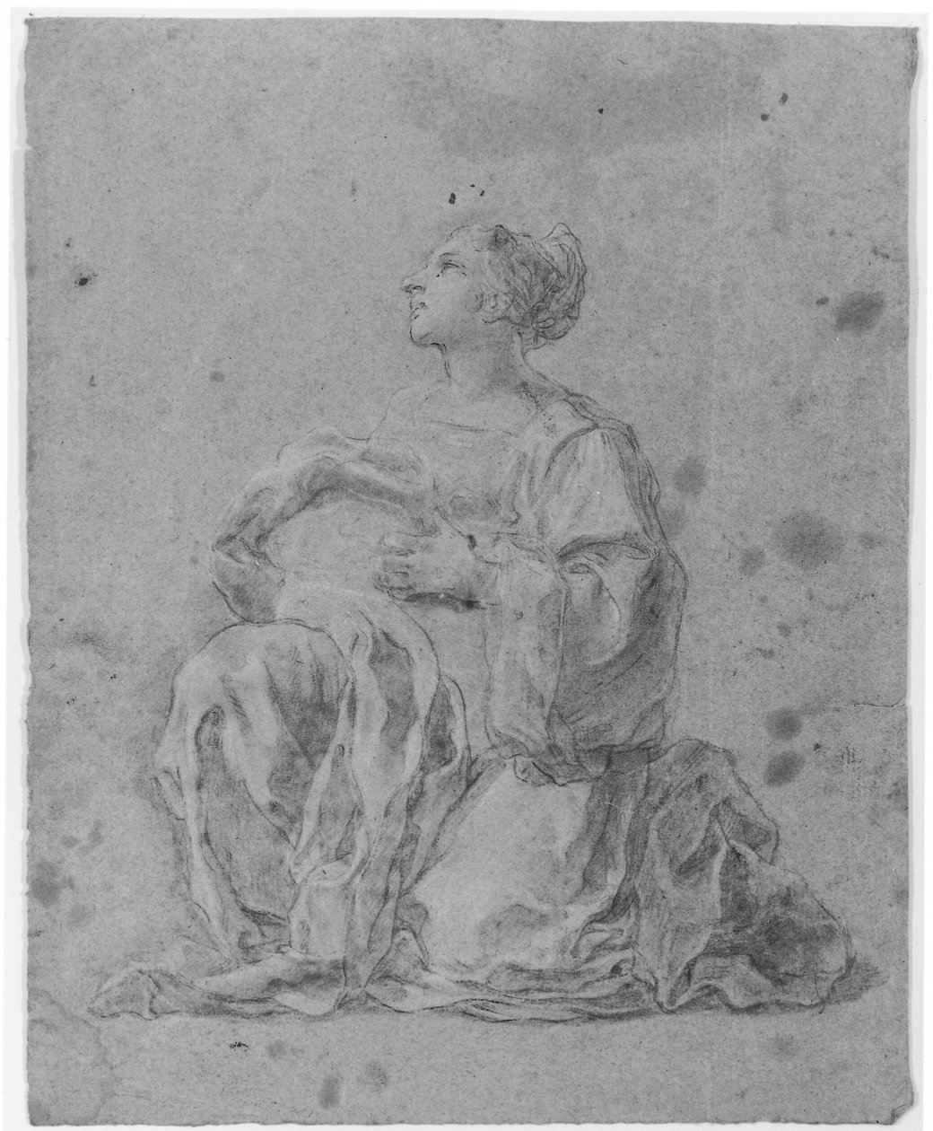 Knælende kvinde af Francesco Solimena