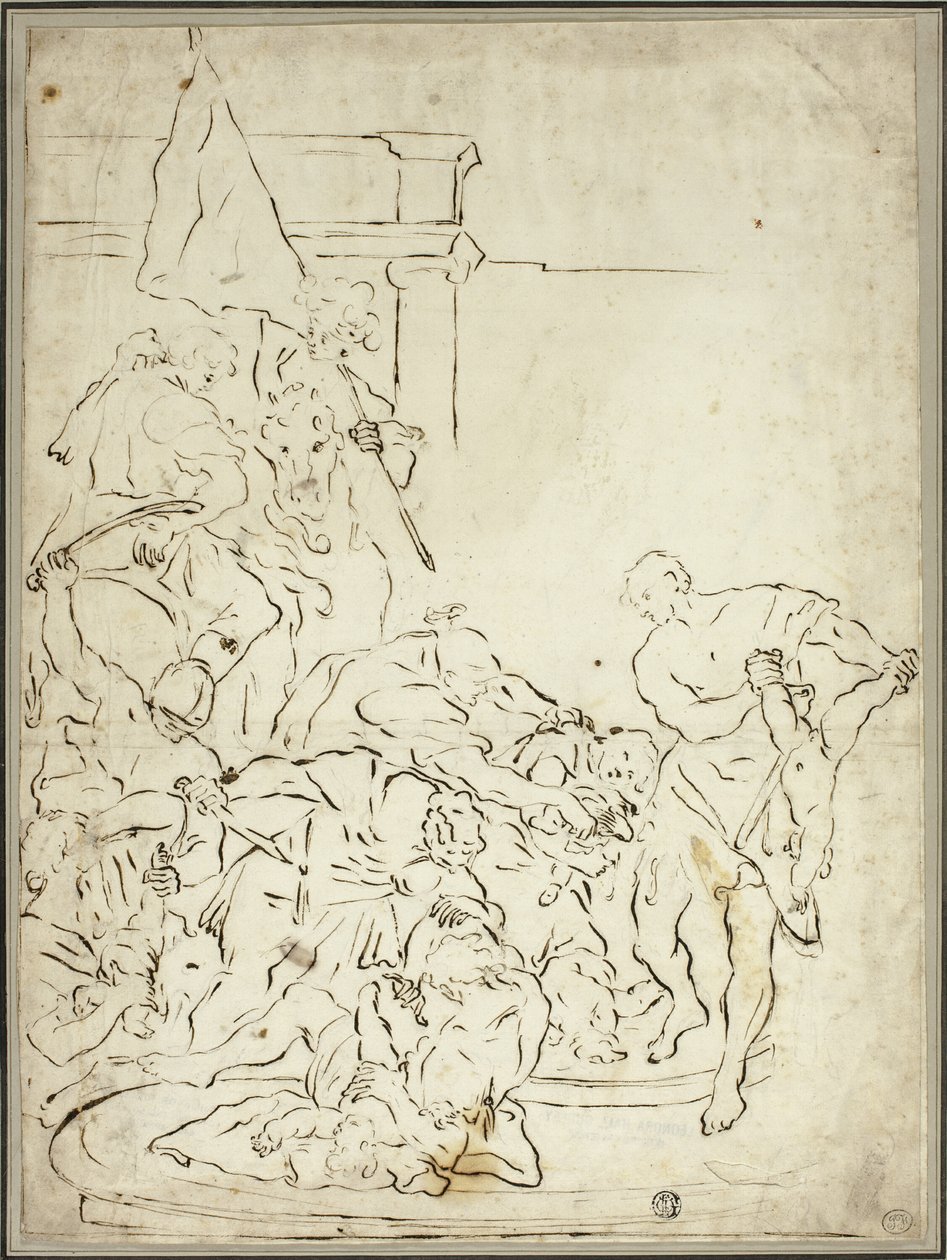Massakren på de uskyldige af Francesco Solimena