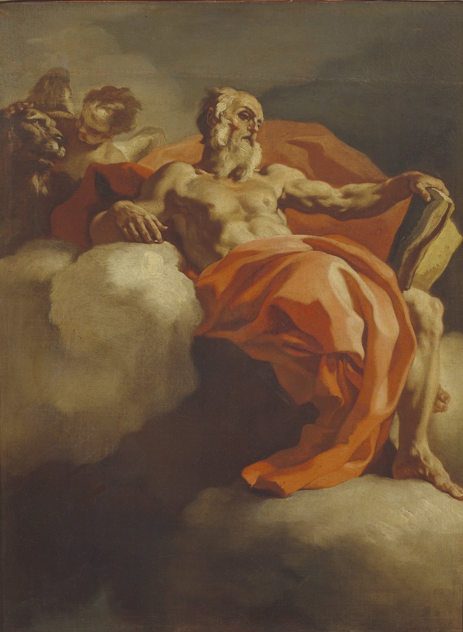 Sankt Jerome, ca 1693. af Francesco Solimena