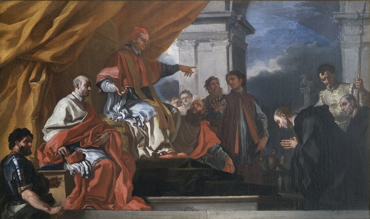 Sankt Willibald søger pave Gregor III
