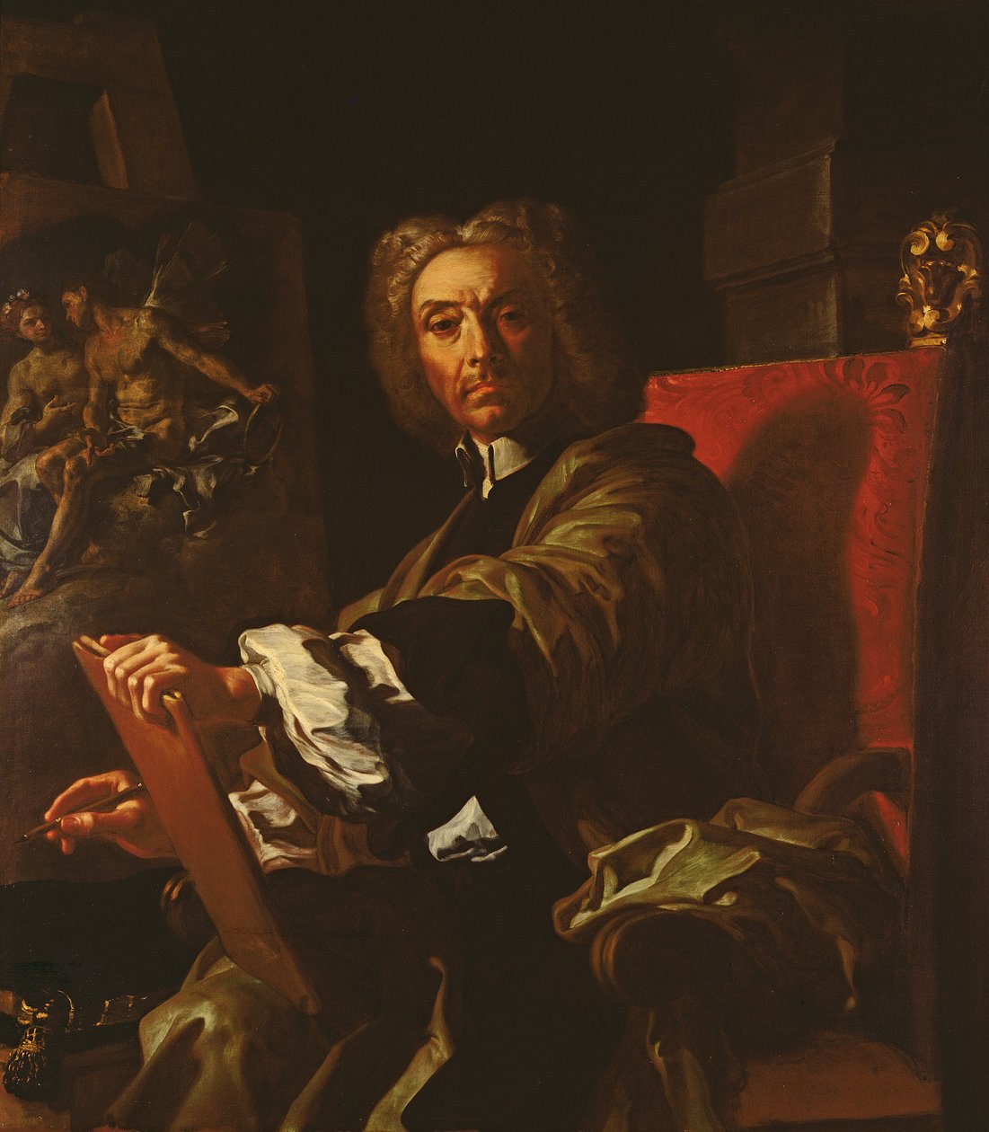 Selvportræt, 1730-31 af Francesco Solimena