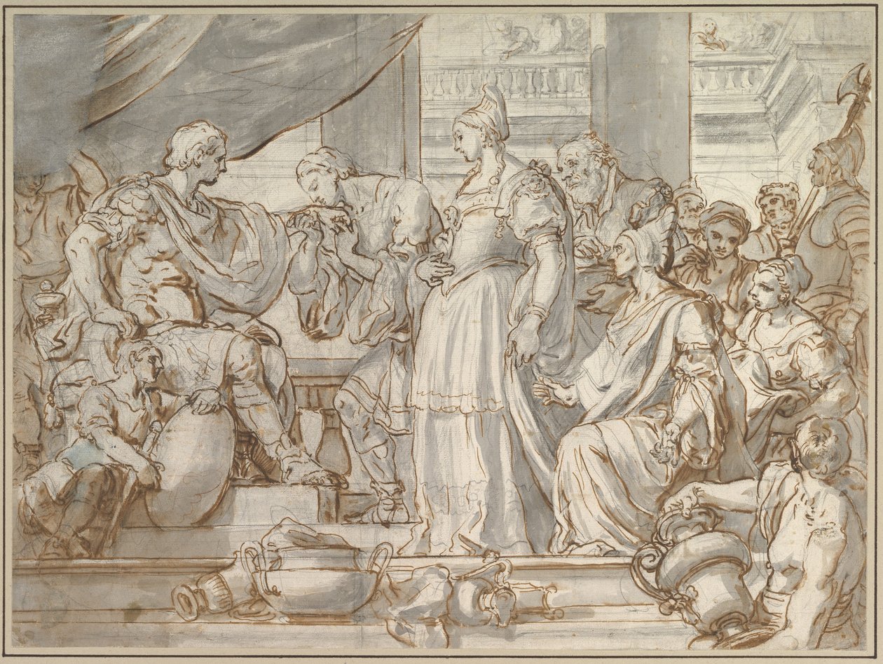 Scipios afholdenhed af Francesco Solimena