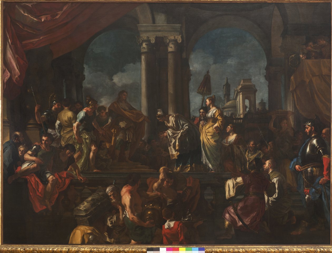 Dronningen af Saba, 1720-21 af Francesco Solimena