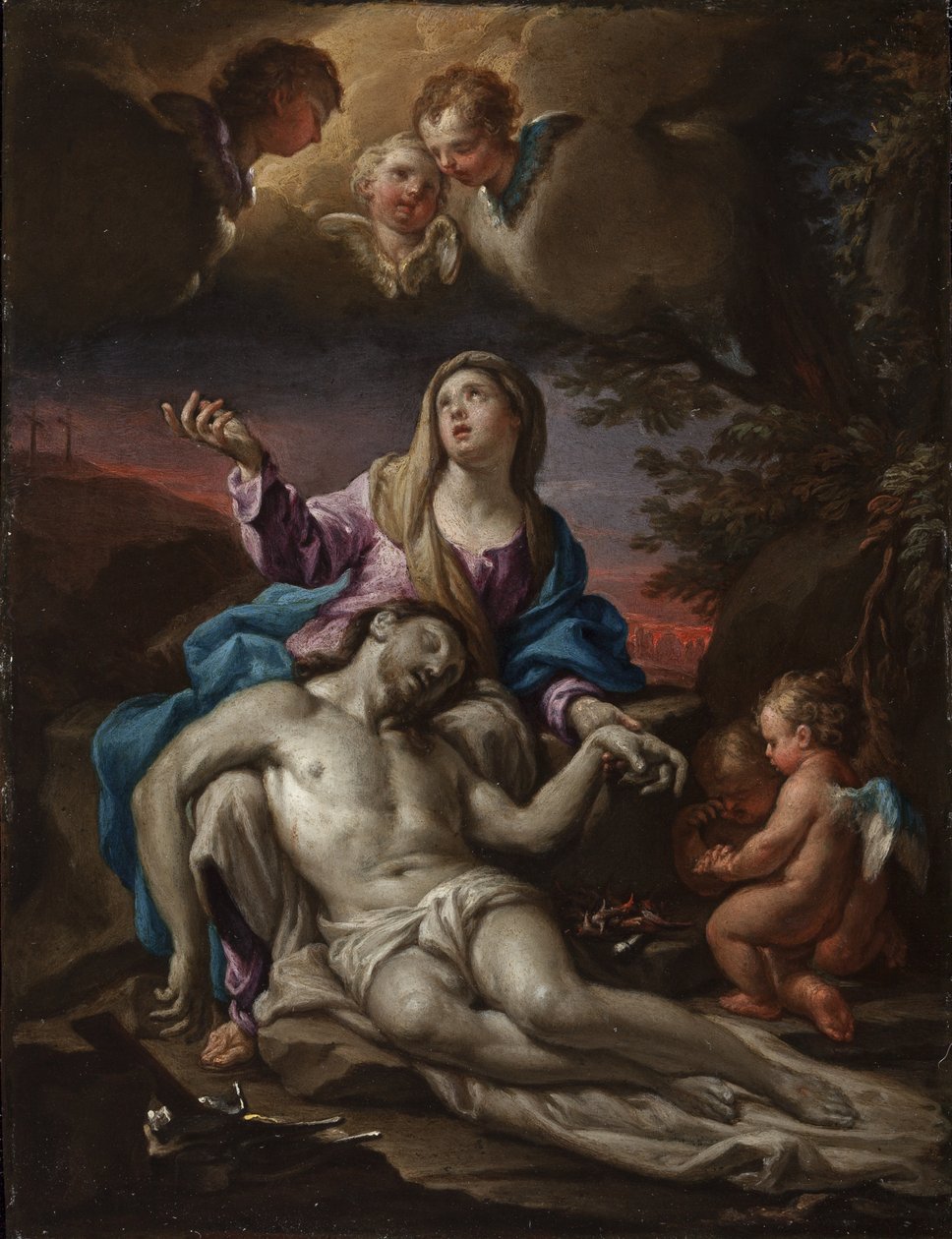 Pietà af Francesco Trevisani
