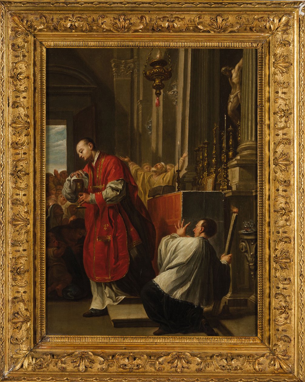 Bolsenas eukaristiske mirakel. af Francesco Trevisani
