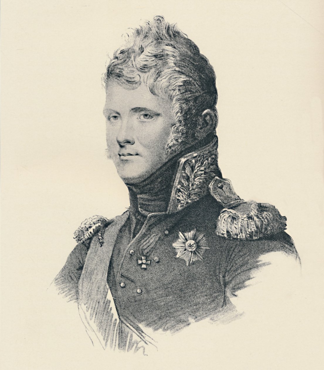 Alexander I, kejser af Rusland, c1800, 1896 af Francesco Vendramini
