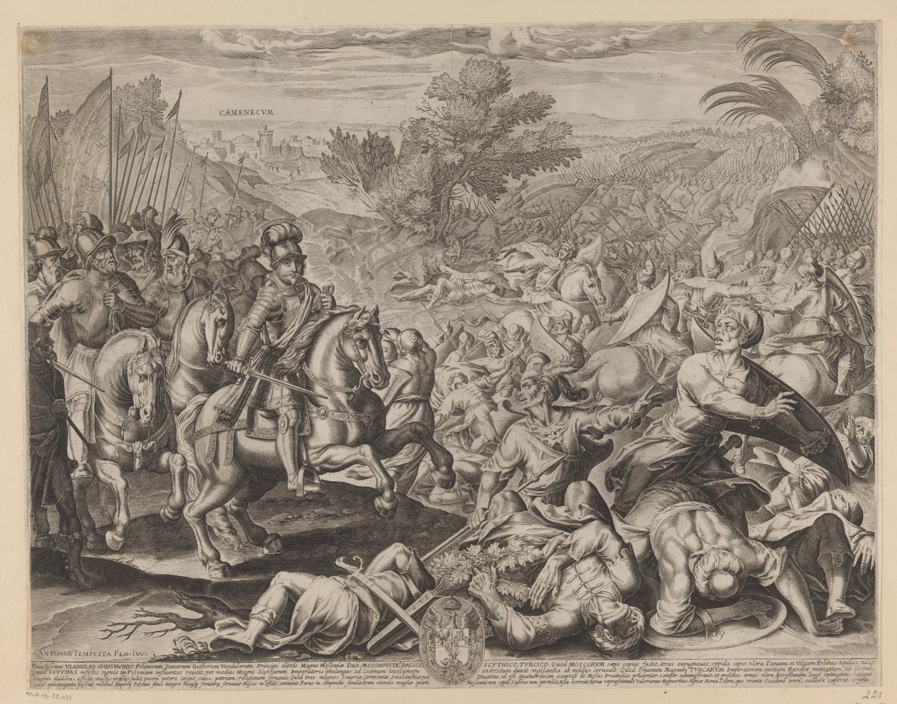Wladislaus Wasas sejr af Francesco Villamena