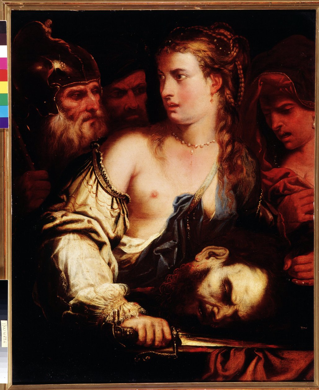 Judith holder Holofernes hoved af Francesco de (c.1600 54) Rosa