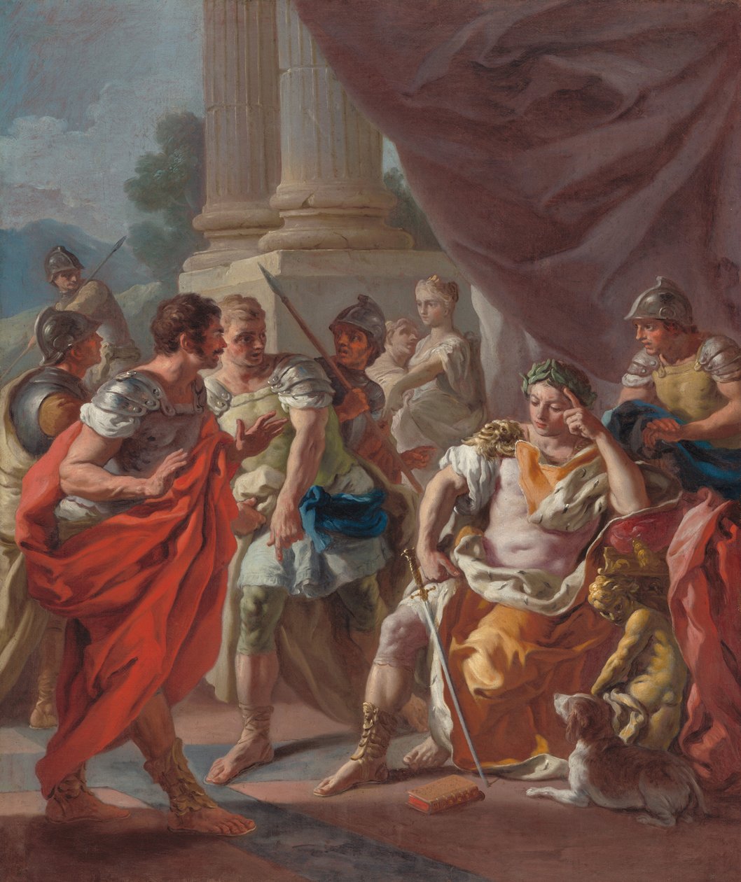 Alexander fordømmer falsk ros af Francesco de Mura