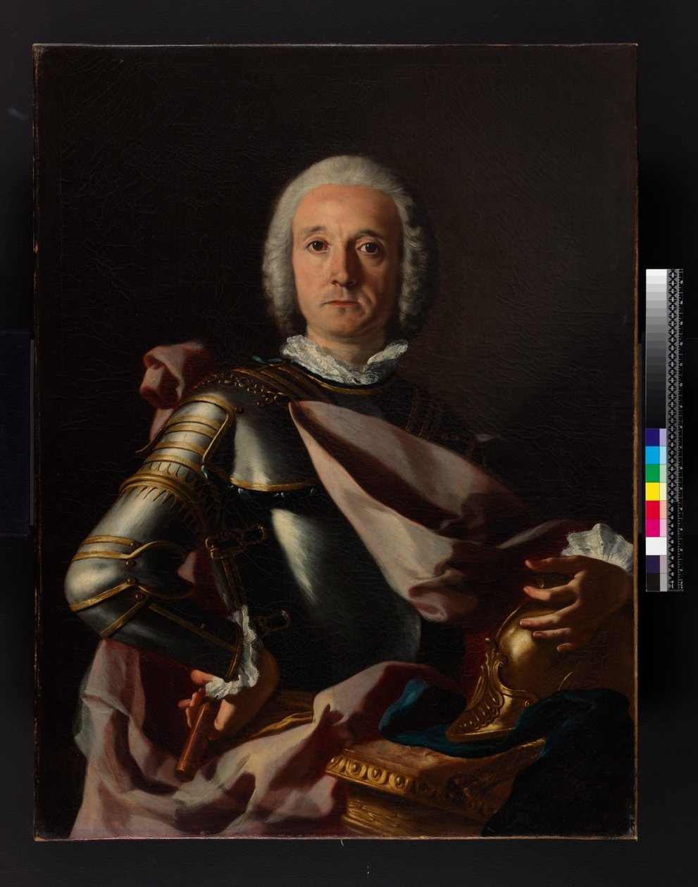 Portræt af grev James Joseph O"Mahoney, generalløjtnant i den napolitanske tjeneste. Ridder af St. Januarius, 1748 af Francesco de Mura