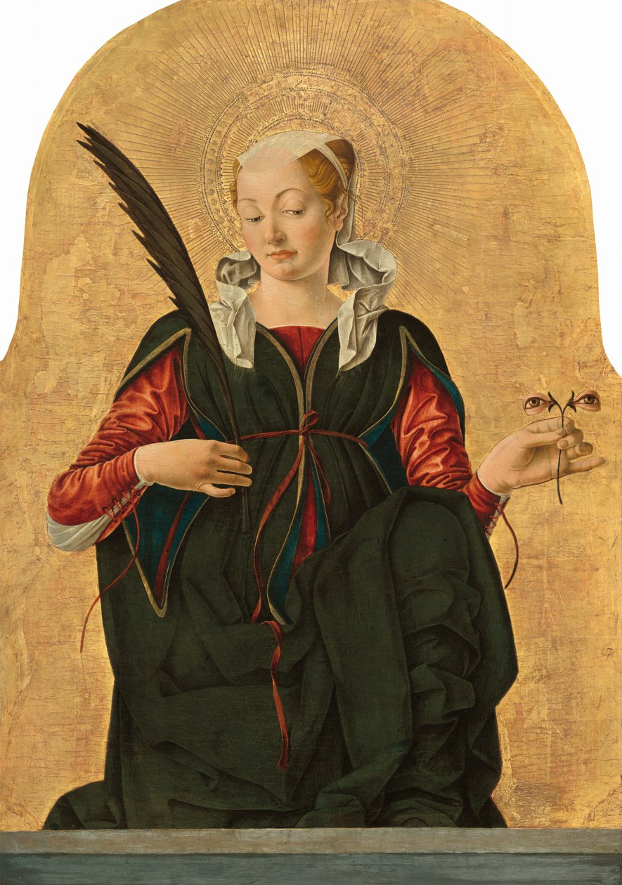 Sankt Lucy af Francesco del Cossa