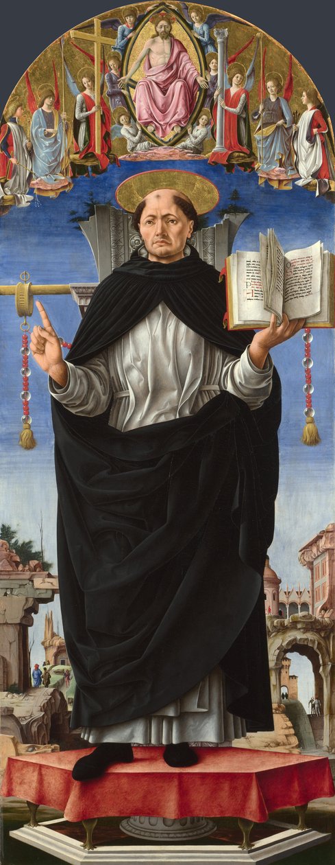 Saint Vincent Ferrer, ca. 1473-1475. af Francesco del Cossa