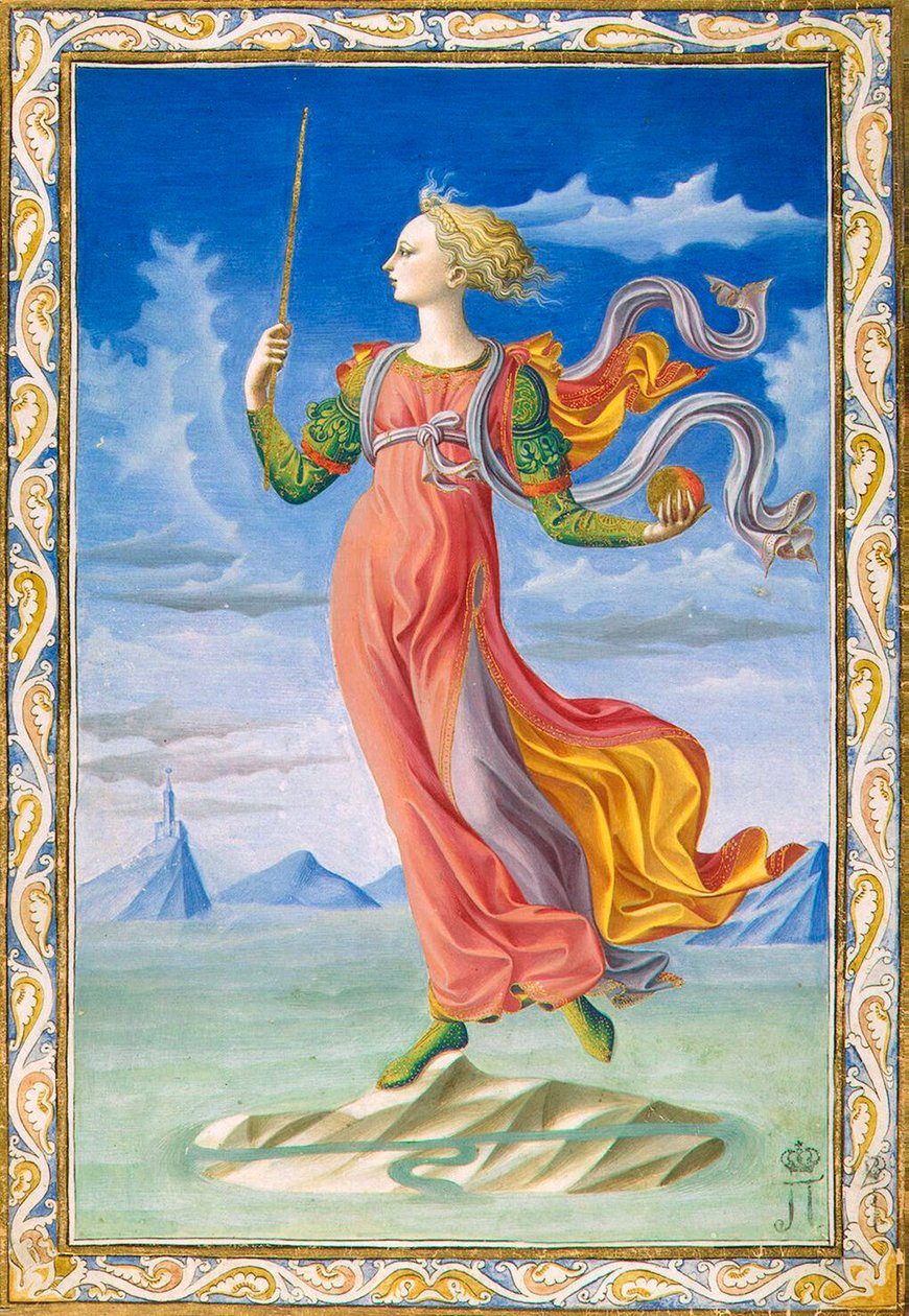 Allegori af Rom, c1448. af Francesco di Stefano Pesellino