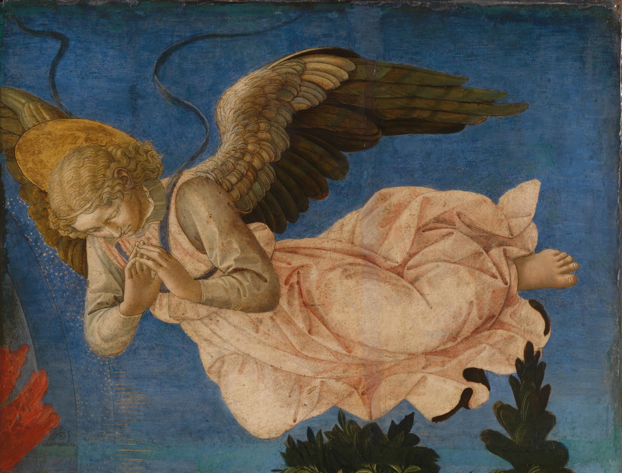 Englepanel af Pistoia Santa Trinità-altertavlen, 1455-1460 af Francesco di Stefano Pesellino