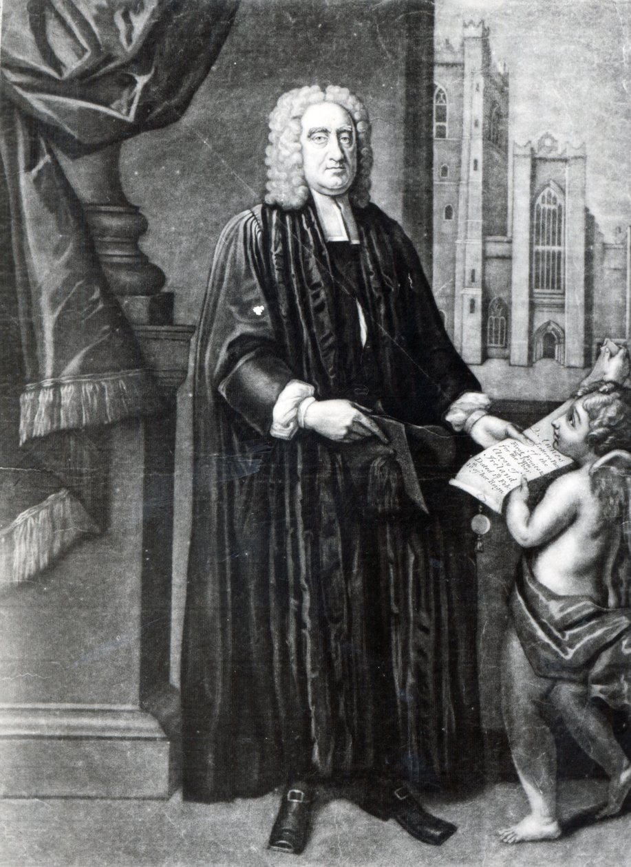 Jonathan Swift, graveret af Andrew Miller, 1743 af Francis Bindon