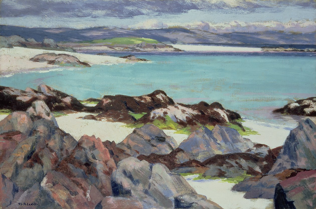Iona, The East Bay, 1928 af Francis Campbell Boileau Cadell