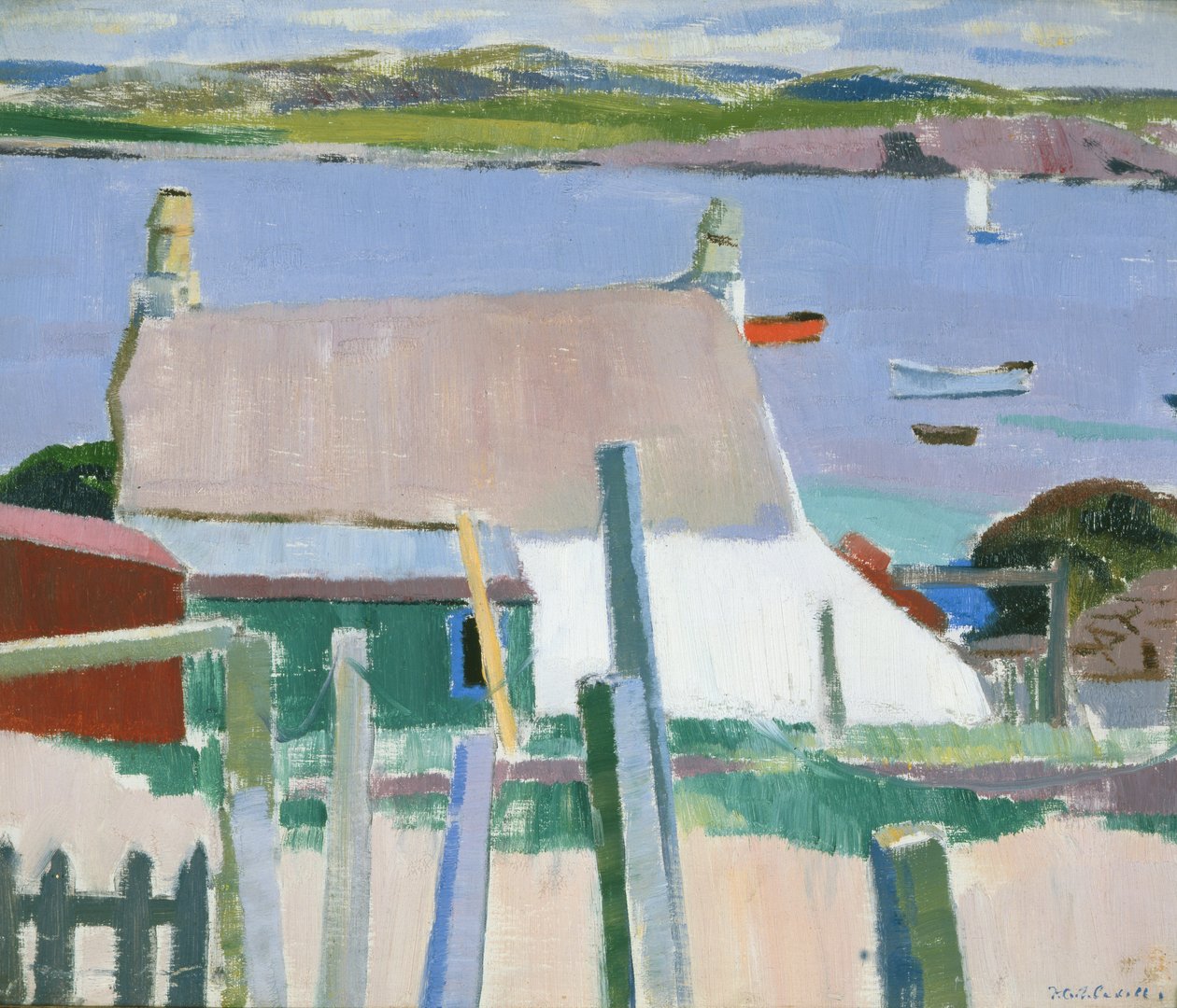 Iona, Mod Mull, ca. 1927 af Francis Campbell Boileau Cadell