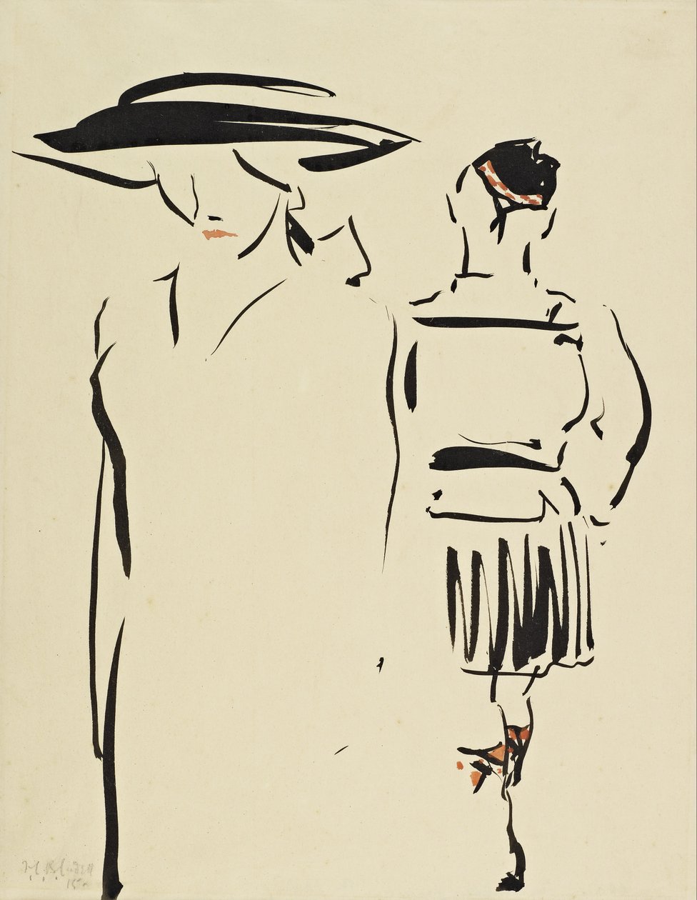 Afskeden af Francis Campbell Boileau Cadell