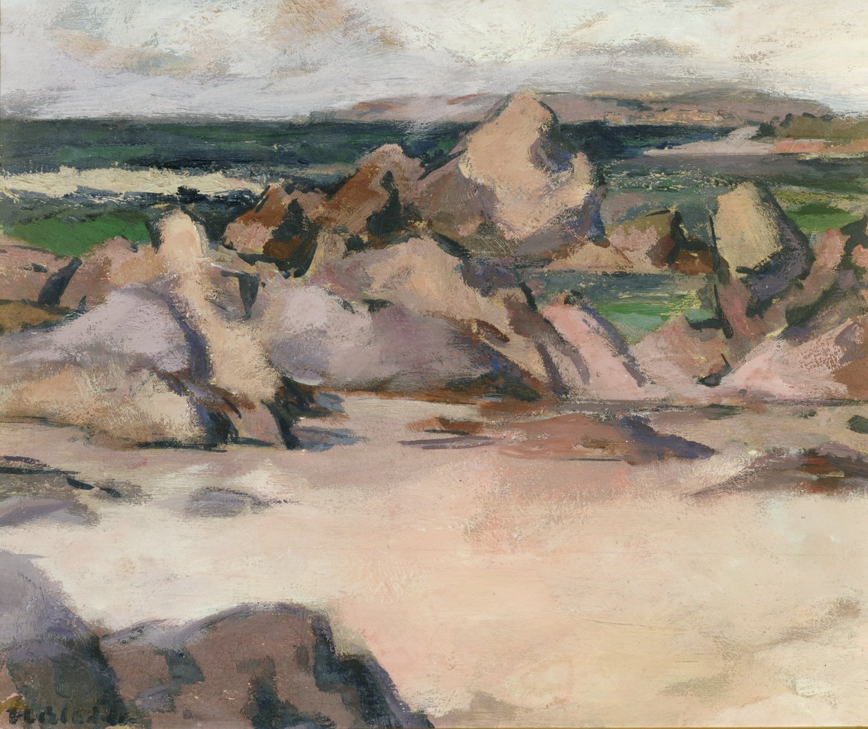 Treshnish Point, North End Iona, ca. 1934 af Francis Campbell Boileau Cadell