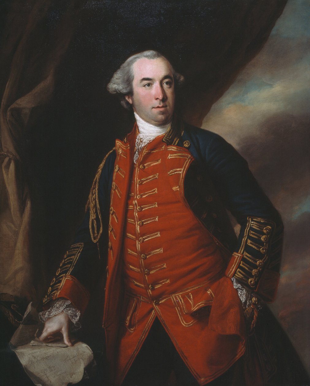 Oberstløjtnant William Phillips (1731-81) 1764 af Francis Cotes