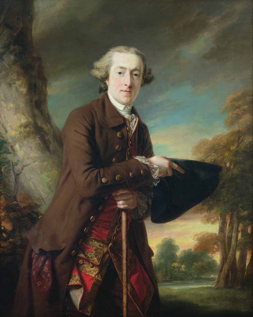 Portræt af Charles Colmore, ca. 1760-65 af Francis Cotes