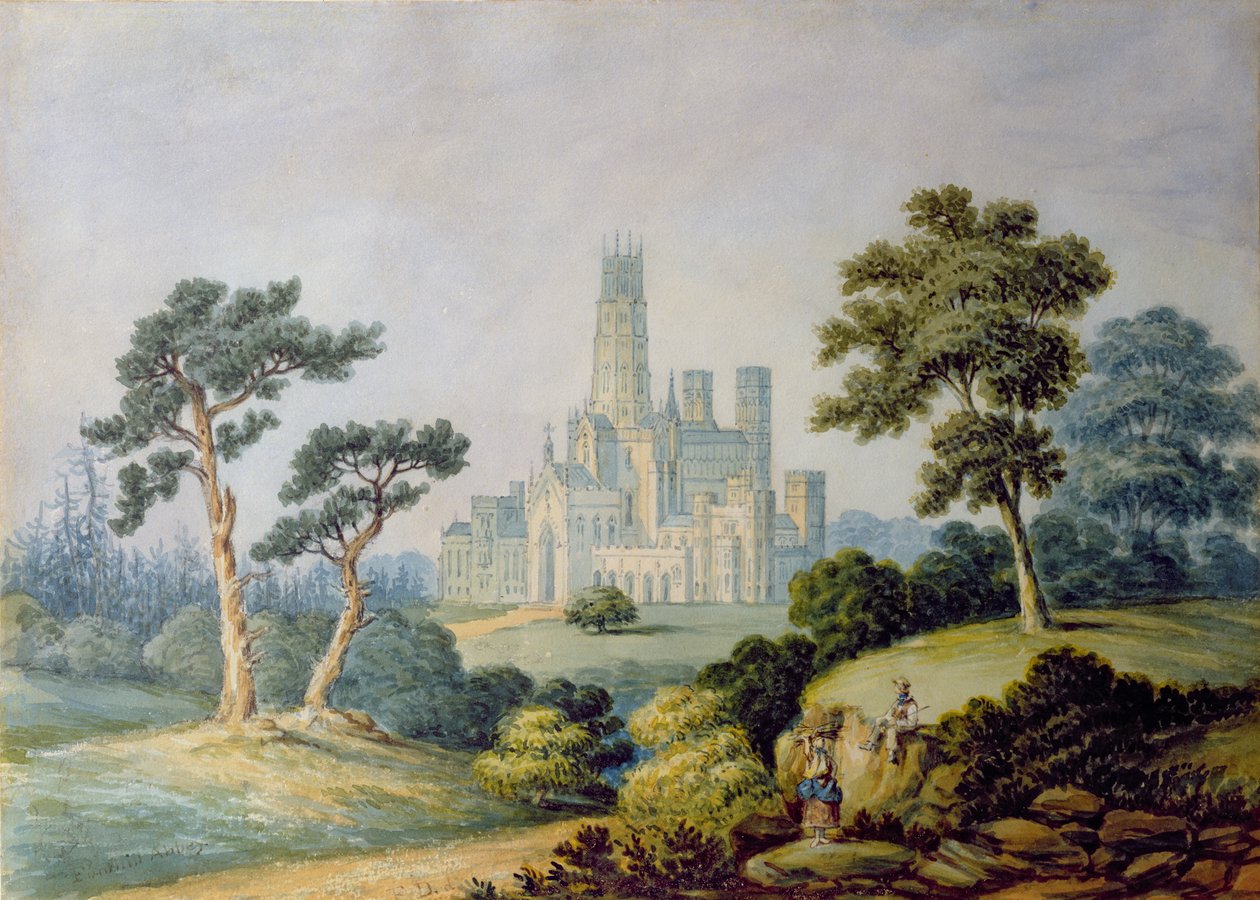 Fonthill Abbey af Francis Danby