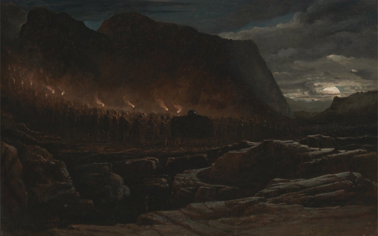 Begravelse af begravelse af Francis Danby