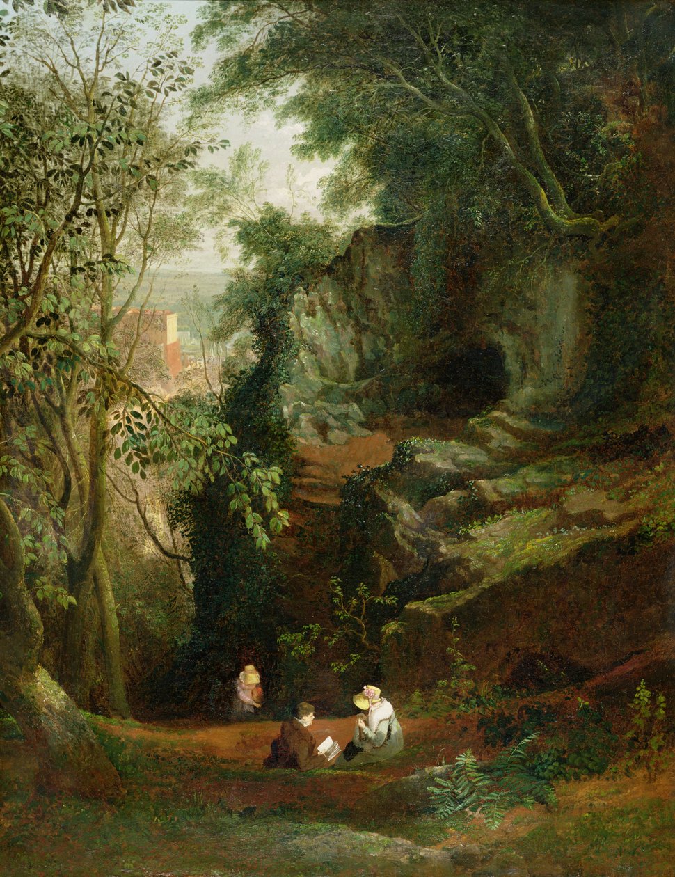 Landskab nær Clifton, ca. 1822-23 af Francis Danby
