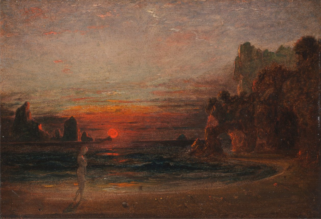 Undersøgelse for Calypsos Grotto af Francis Danby