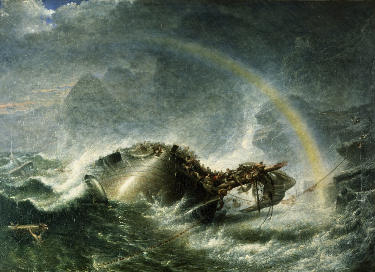 Skibsforliset, 1859 af Francis Danby
