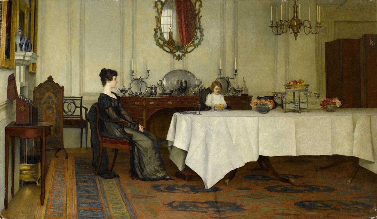 Enken af Francis Davis Millet