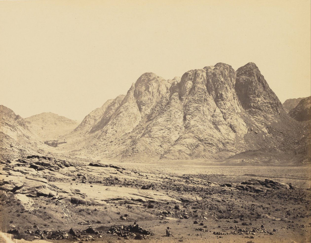 Mount Horeb, Sinai af Francis Frith