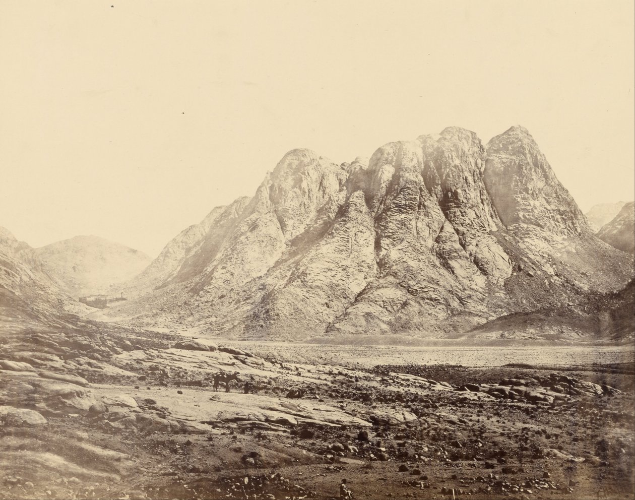 Mount Horeb, Sinai af Francis Frith