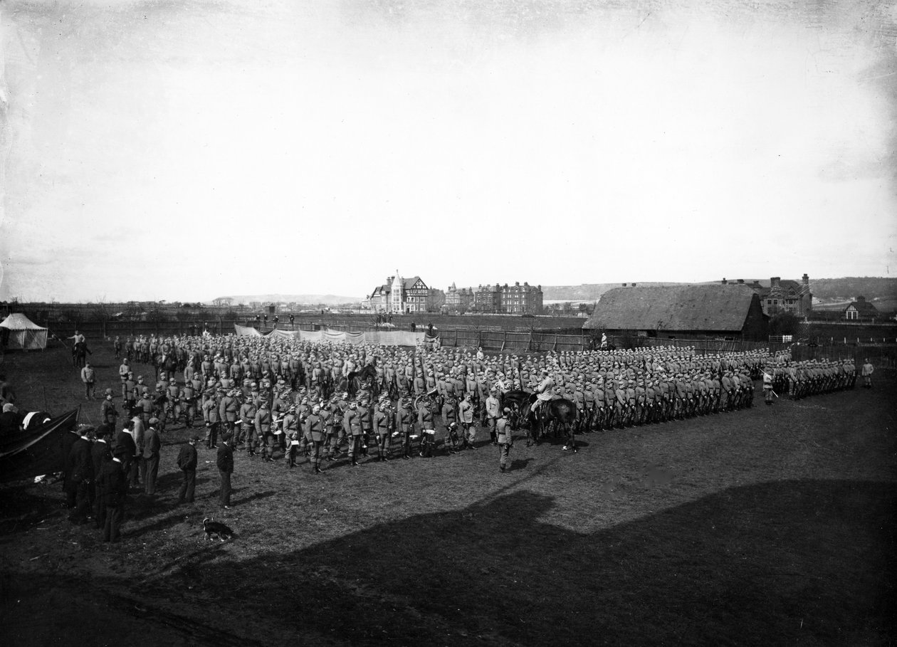 The Queens Westminster Rifle Volunteers (13th Middlesex), ca. 1890