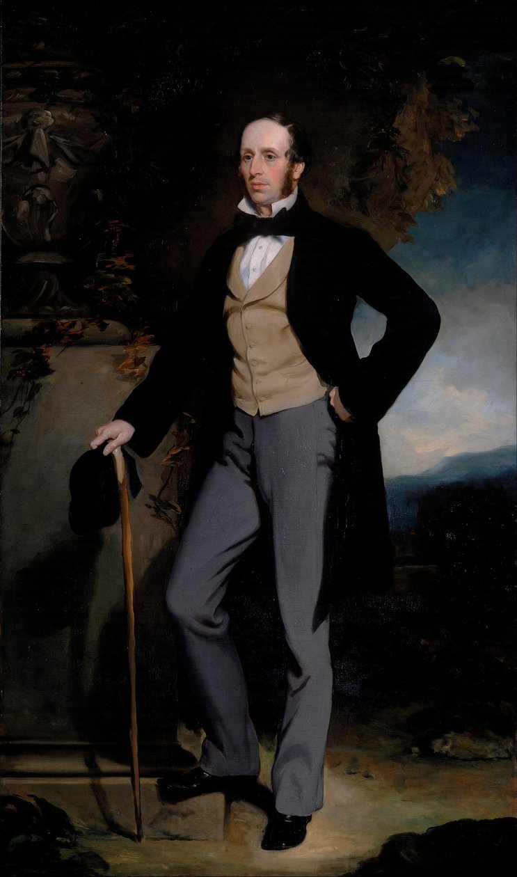 Portræt af John Naylor af Francis Grant
