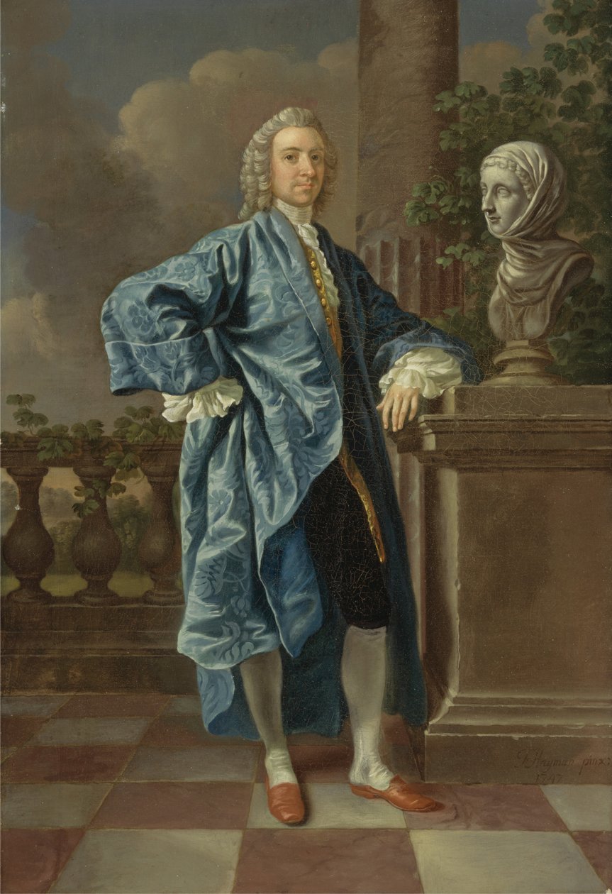 Dr. Charles Chauncey, M.D. af Francis Hayman