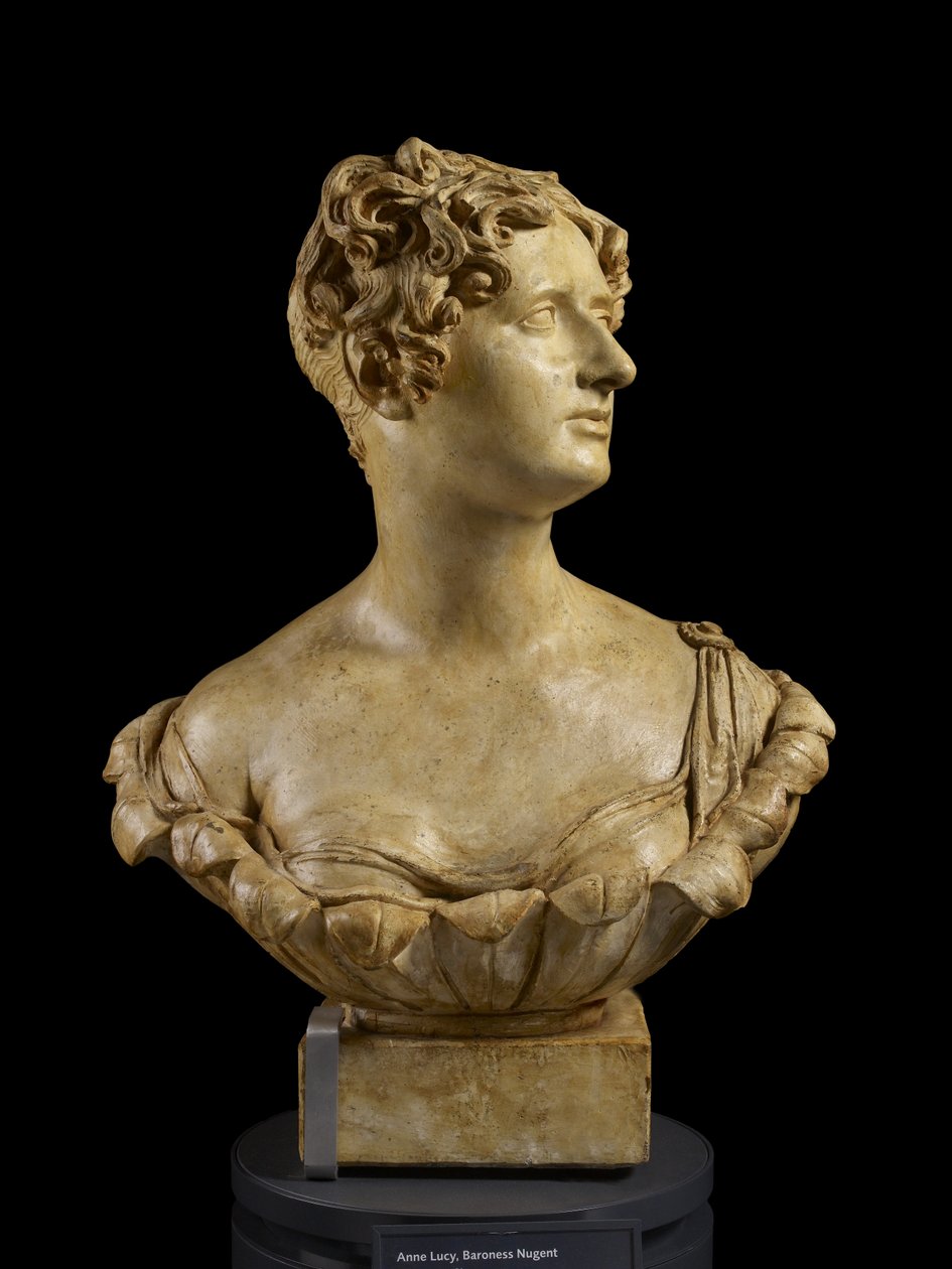 Buste af Anne Lucy, baronesse Nugent, 1819-1820 (gips) af Francis Legatt Chantrey