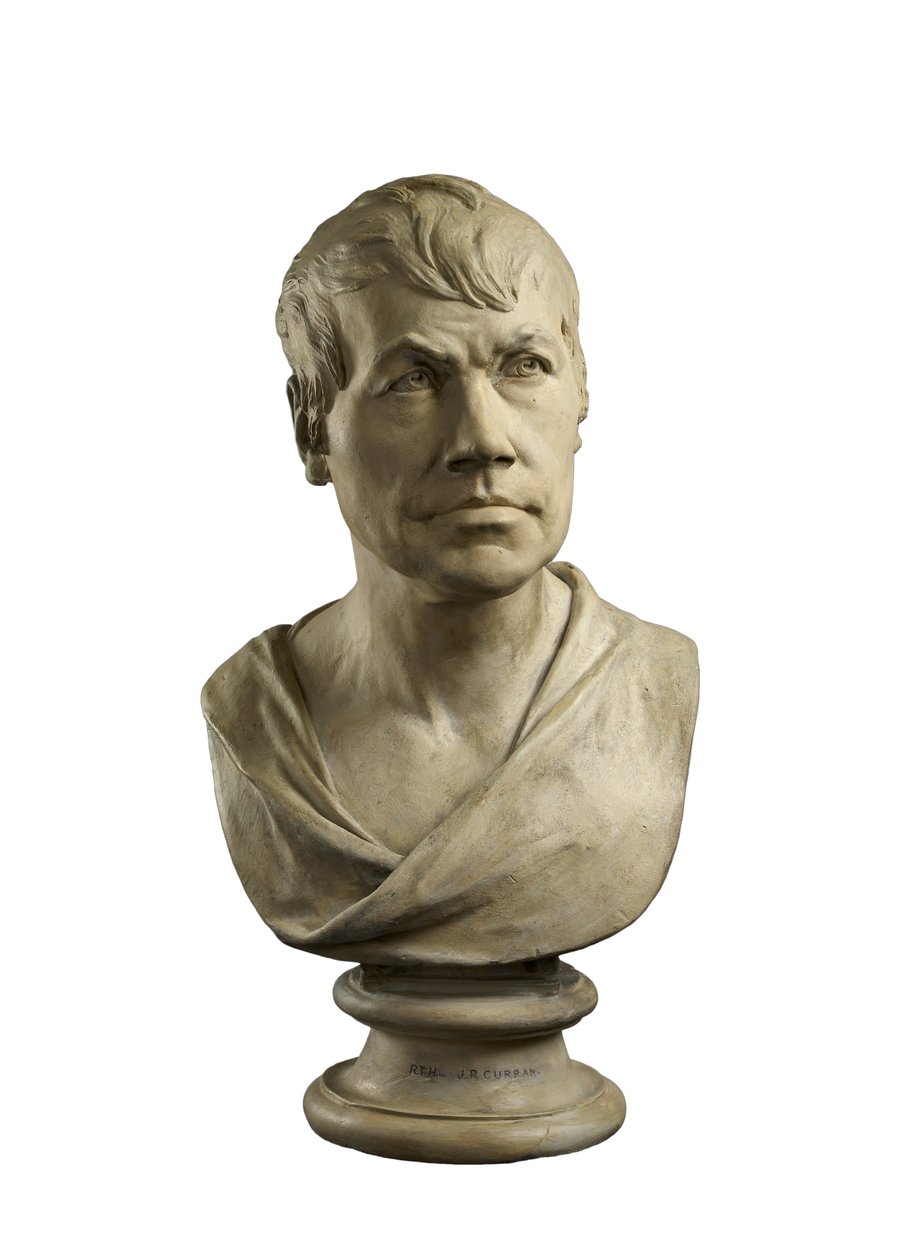 Buste af John Philpot Curran (1750-1817), 1812 (gips) af Francis Legatt Chantrey