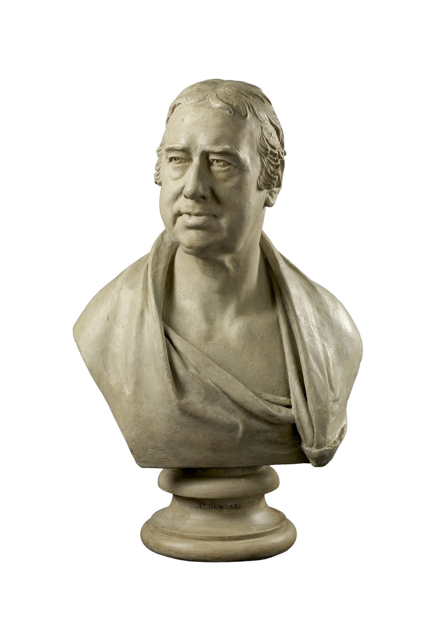 Buste af Thomas Dundas, 1. baron Dundas af Aske (1741-1820), 1819 - 1820 (gips) af Francis Legatt Chantrey