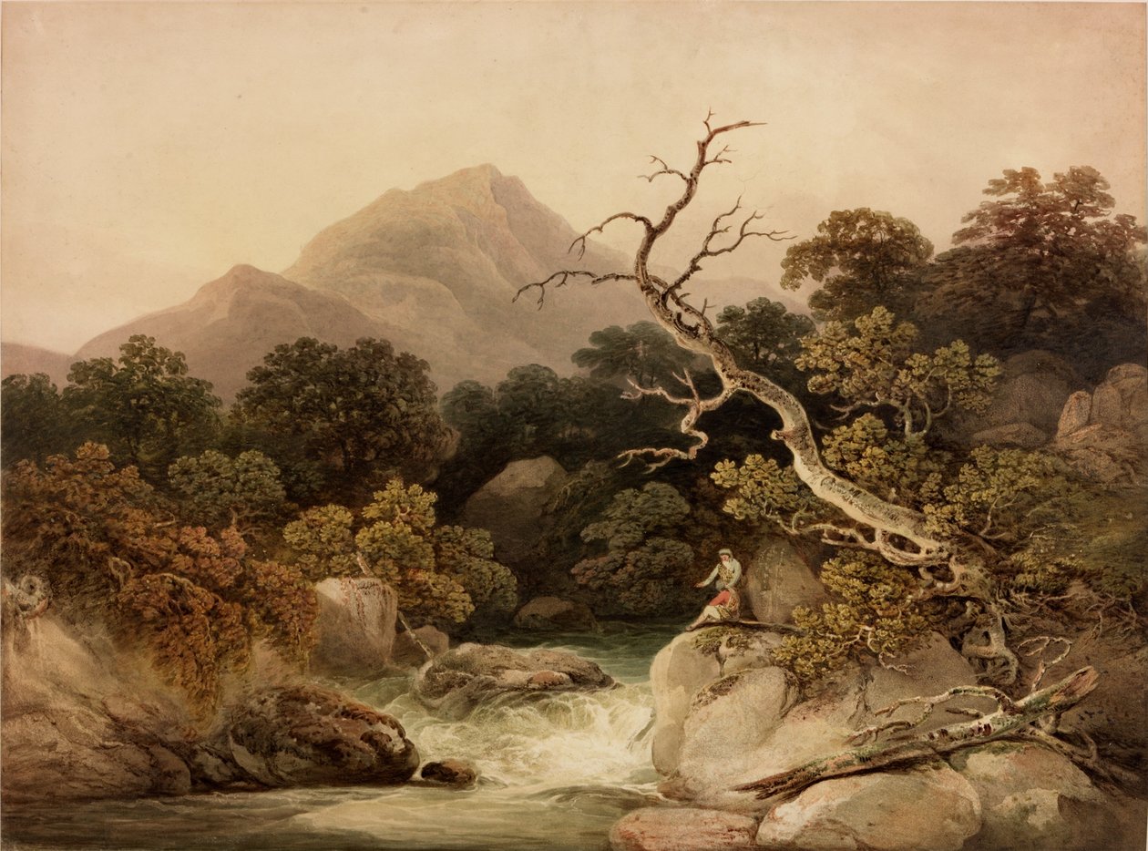 Ben Venue (kropsfarve) af Francis Nicholson