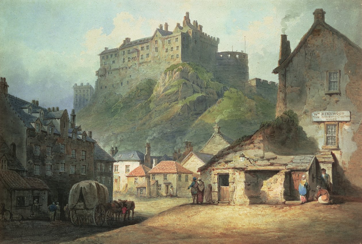 Edinburgh af Francis Nicholson