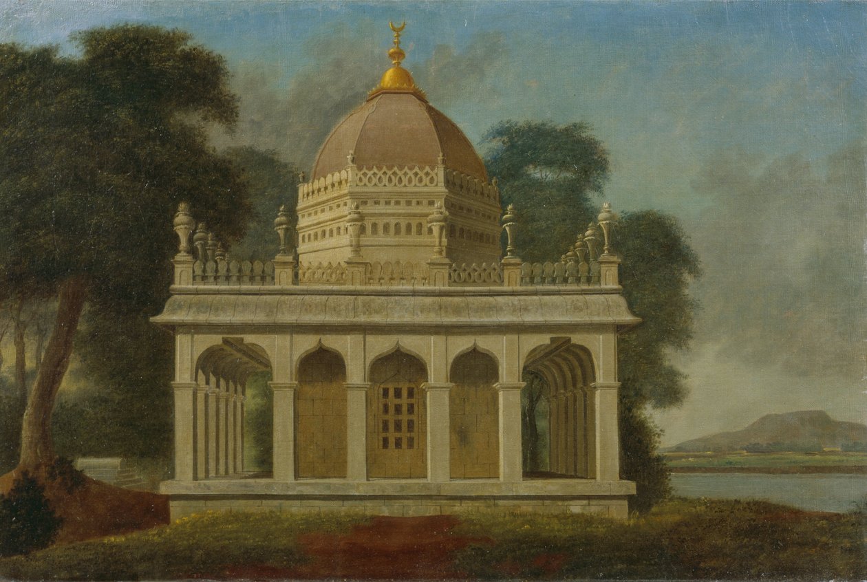 Mausoleum på Outatori nær Trichinopoly af Francis Swain Ward
