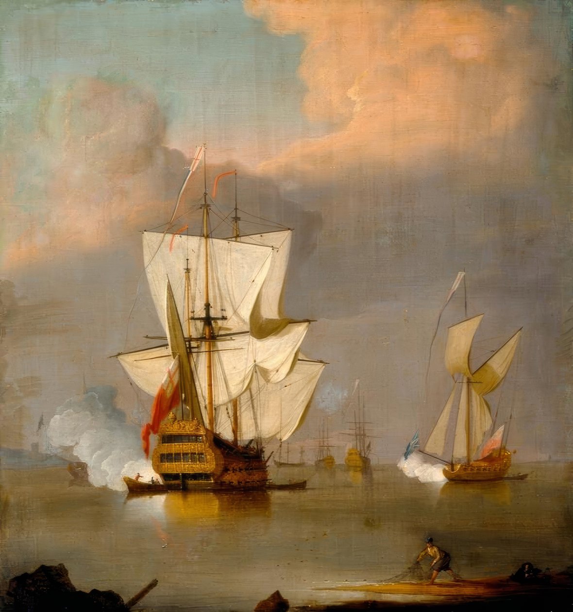 Aftenpistolen af Francis Swaine