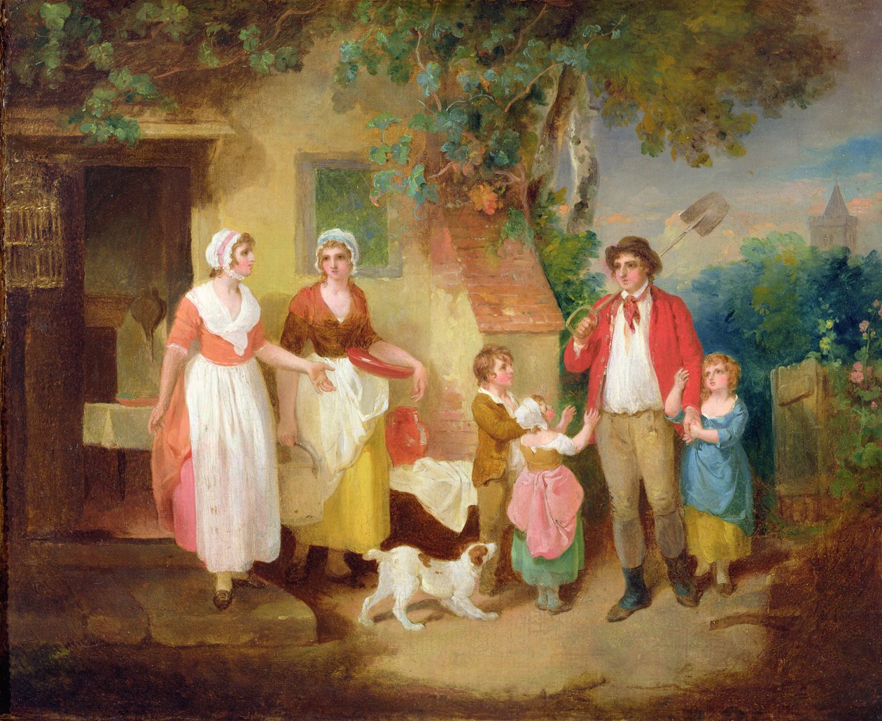 Aften, 1799 af Francis Wheatley