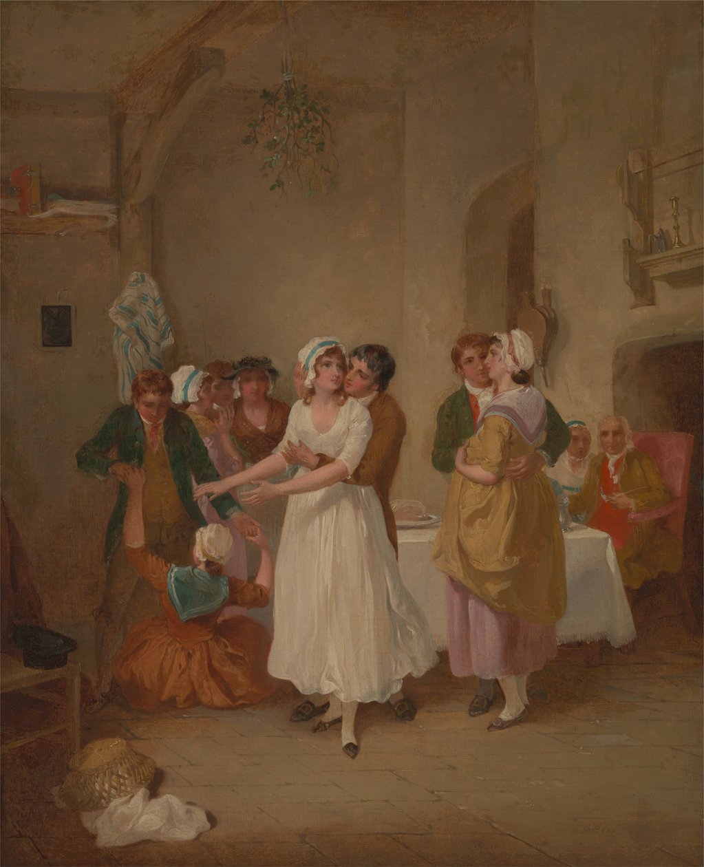 The Mistletoe Bough af Francis Wheatley