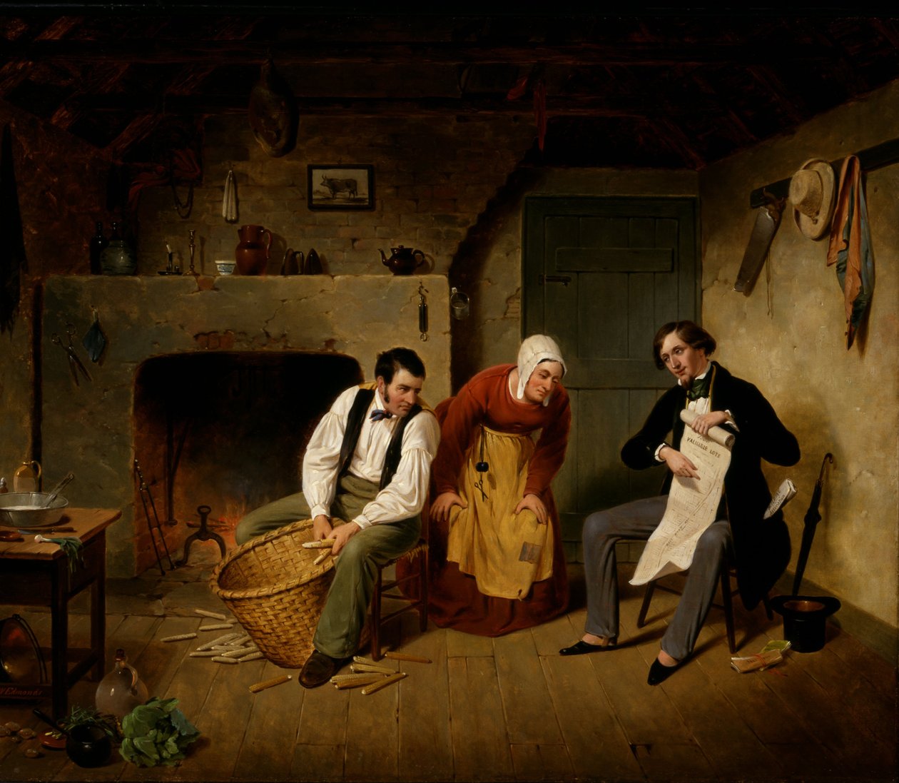 Spekulanten af Francis William Edmonds
