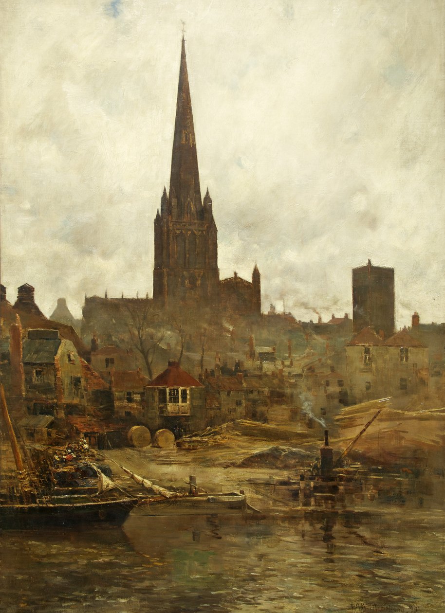 Kirken St Mary Redcliffe af Francis Abel William Taylor Armstrong